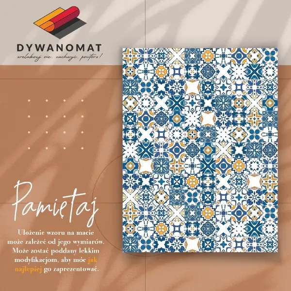Tapis en vinyle Tuiles marocaines