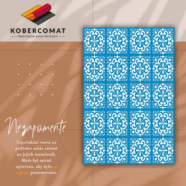 Tapis vinyl Tuile portugaise