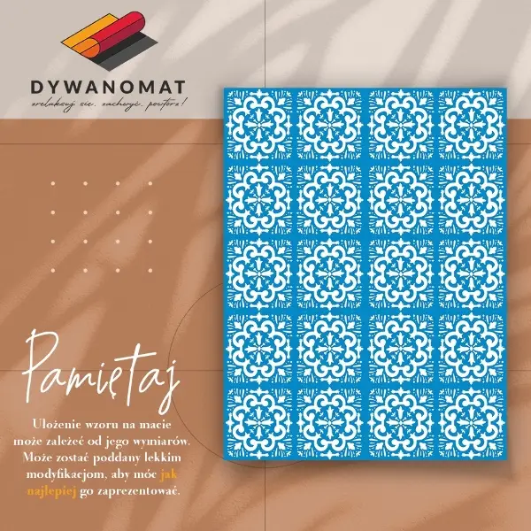 Tapis vinyl Tuile portugaise