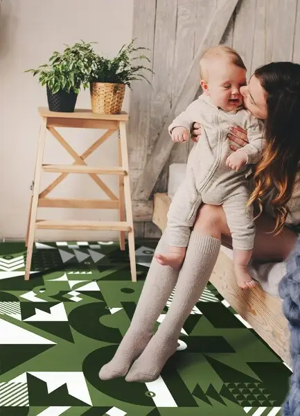 Tapis vinyl Motifs abstraits