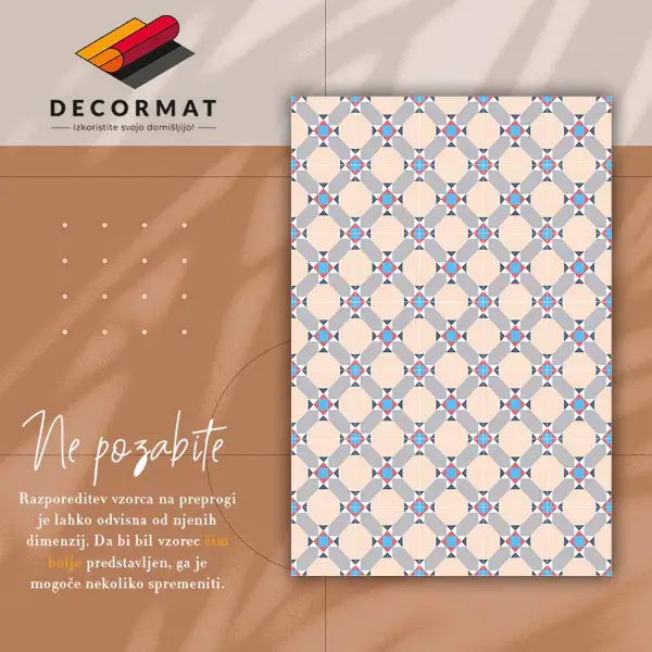 Tapis vinyle Rhombie marocaine
