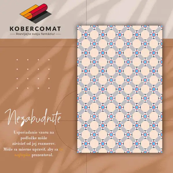Tapis vinyle Rhombie marocaine