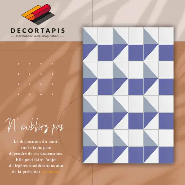 Tapis vinylique Formes aquarelles