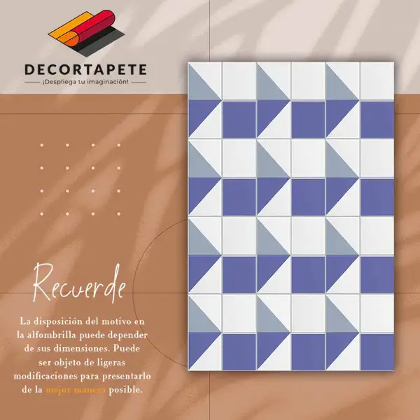 Tapis vinylique Formes aquarelles