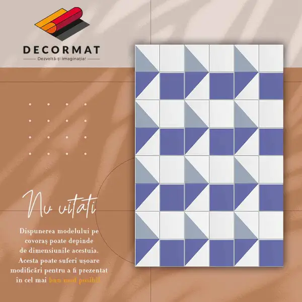 Tapis vinylique Formes aquarelles