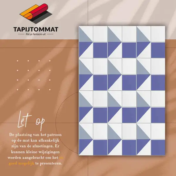 Tapis vinylique Formes aquarelles