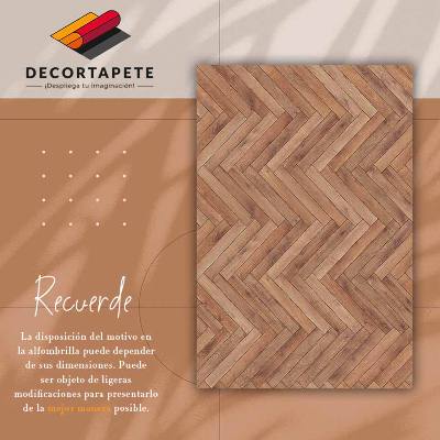 Tapis vinyl Chodèle de parquet