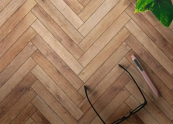 Tapis vinyl Chodèle de parquet