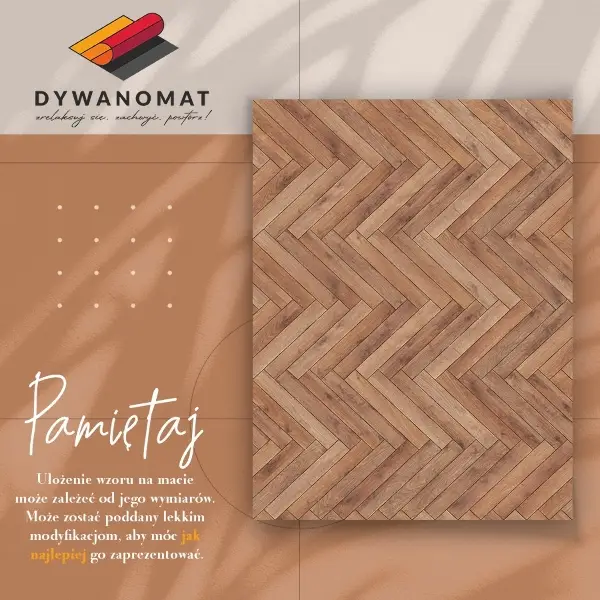 Tapis vinyl Chodèle de parquet