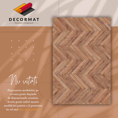 Tapis vinyl Chodèle de parquet