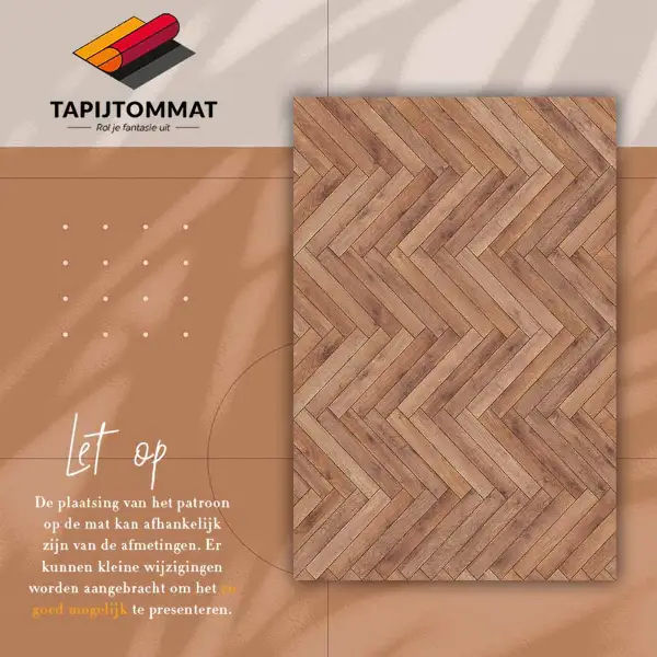 Tapis vinyl Chodèle de parquet