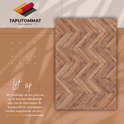 Tapis vinyl Chodèle de parquet