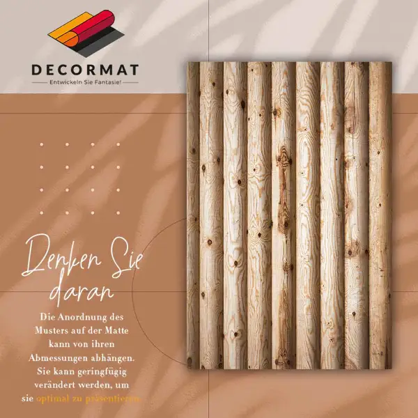 Tapis vinyle Poutres en bois