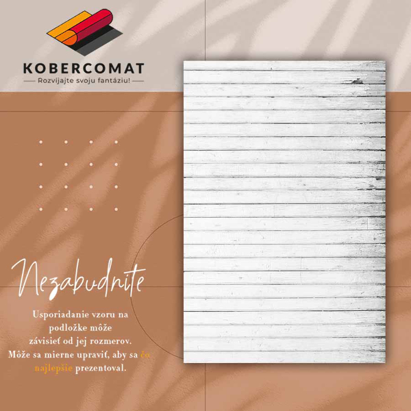Tapis vinyle Planches horizontales