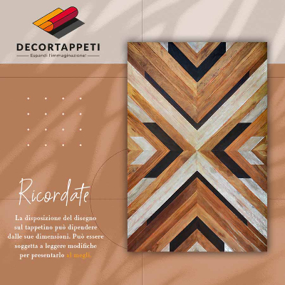 Tapis vinyl Chodèle de parquet