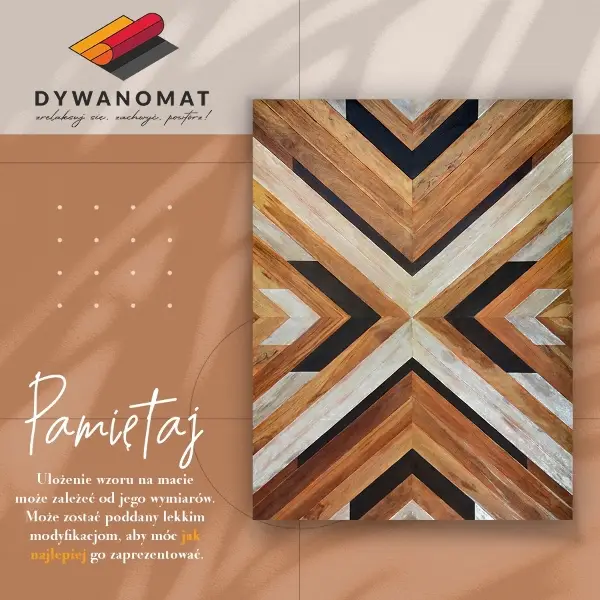 Tapis vinyl Chodèle de parquet