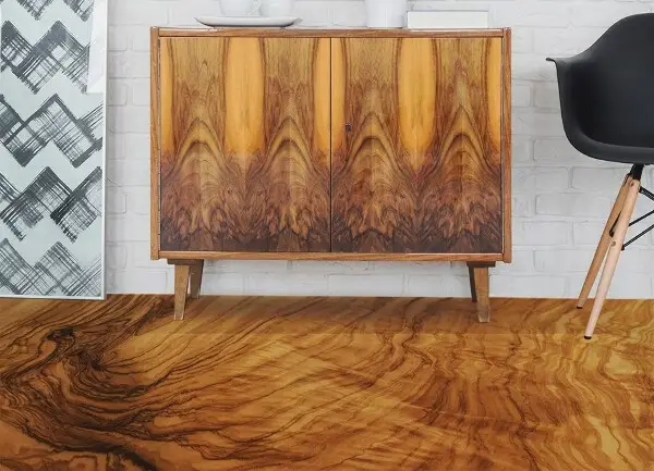Tapis vinyle Bocaux en bois