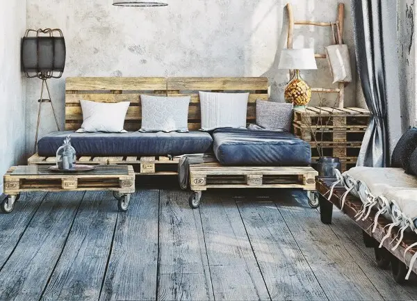 Tapis vinyle Planches horizontales