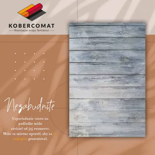 Tapis vinyle Planches horizontales