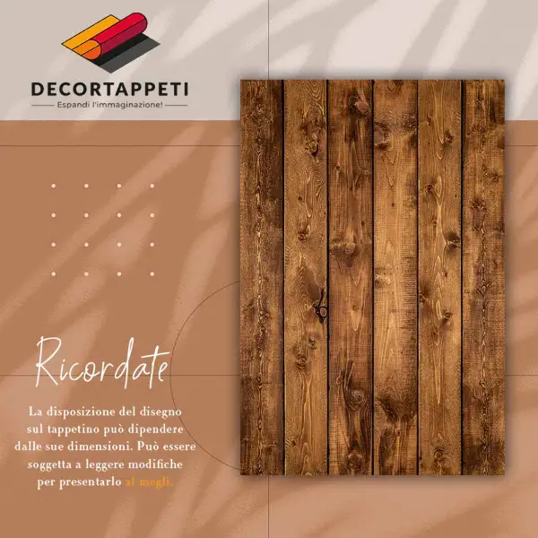 Tapis vinyle Planches verticales