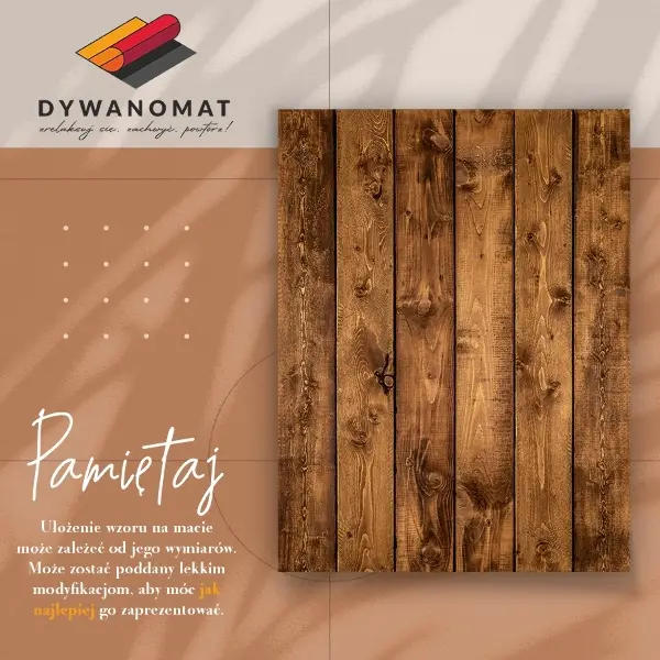 Tapis vinyle Planches verticales