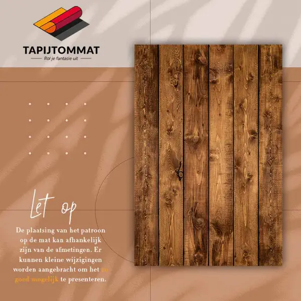 Tapis vinyle Planches verticales