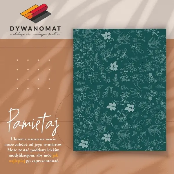 Tapis vinyle Fleurs botaniques