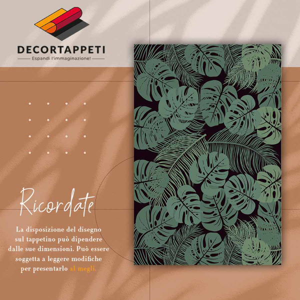 Tapis vinyle Feuilles tropicales