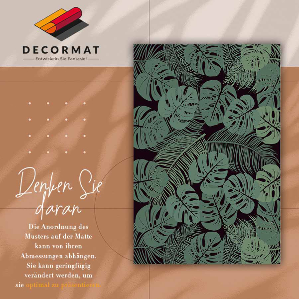 Tapis vinyle Feuilles tropicales