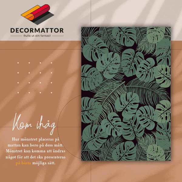 Tapis vinyle Feuilles tropicales