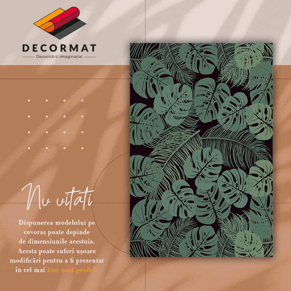 Tapis vinyle Feuilles tropicales