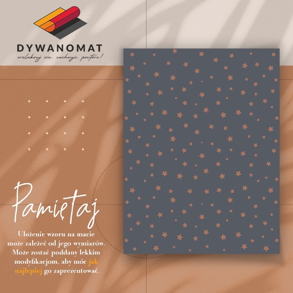 Tapis vinyle Étoiles géométriques