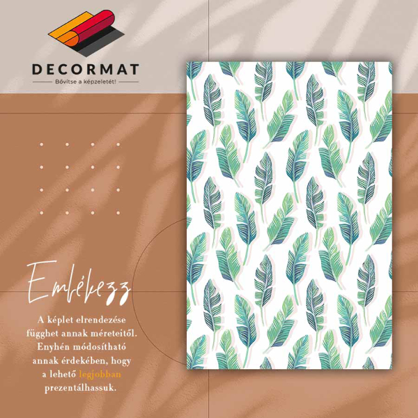 Tapis vinyle Feuilles tropicales