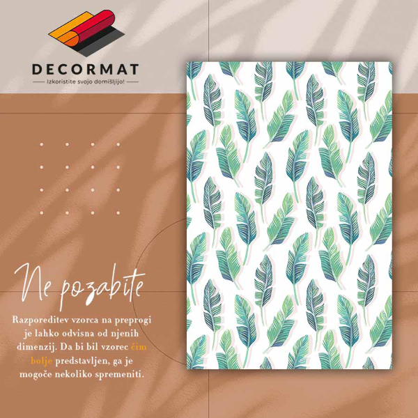 Tapis vinyle Feuilles tropicales