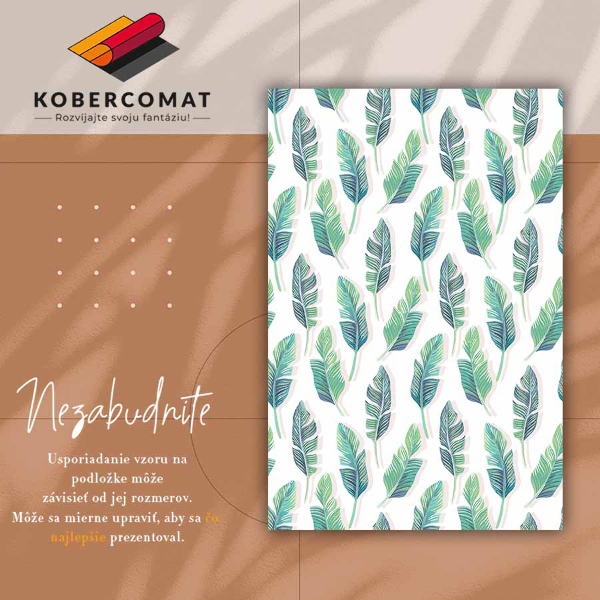 Tapis vinyle Feuilles tropicales