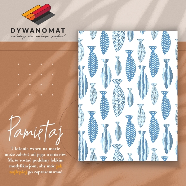 Tapis vinyl extérieur Poisson