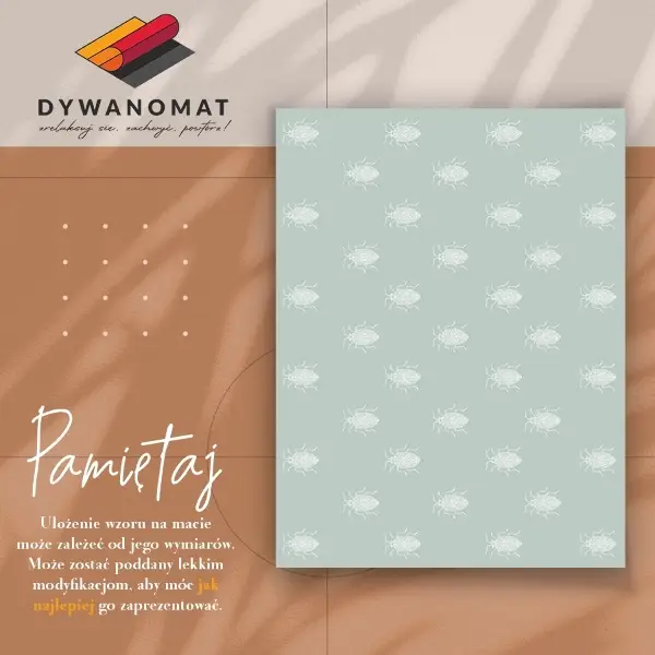 Tapis en vinyl Vers