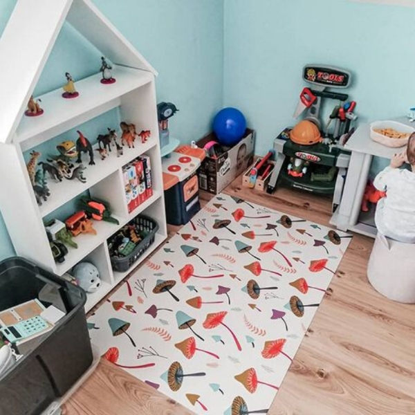 Tapis vinyle Champignons forestiers