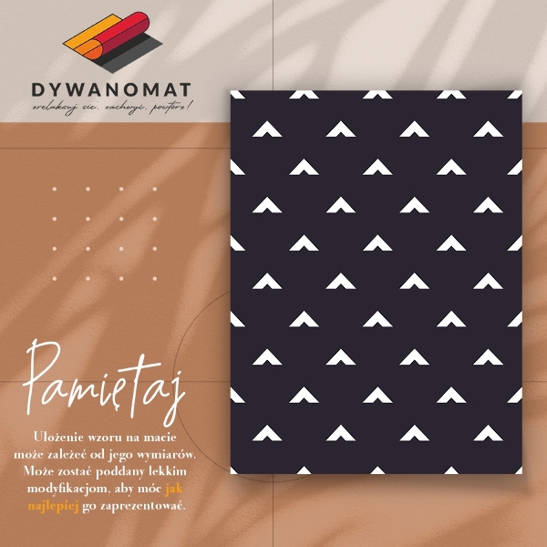 Tapis vinyle Flèches géométriques