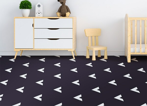 Tapis vinyle Flèches géométriques