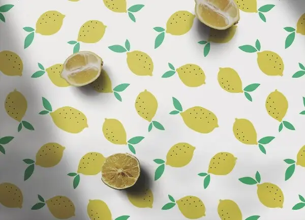 Tapis outdoor Citron