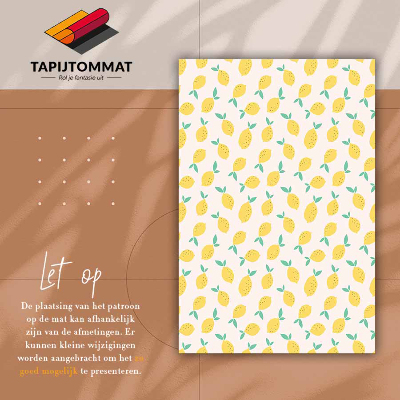 Tapis outdoor Citron