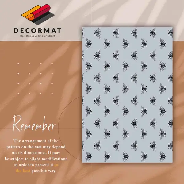Tapis en vinyl Vers