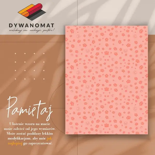 Tapis vinyle Empreintes de pas