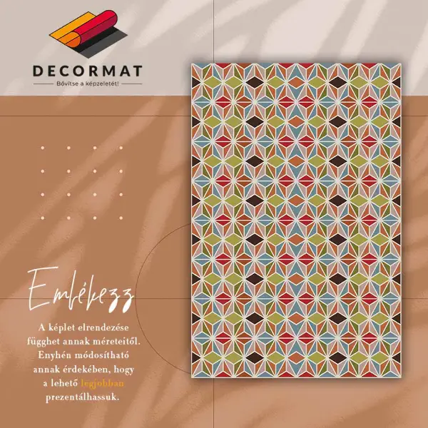 Tapis vinyle Kaléidoscope abstrait