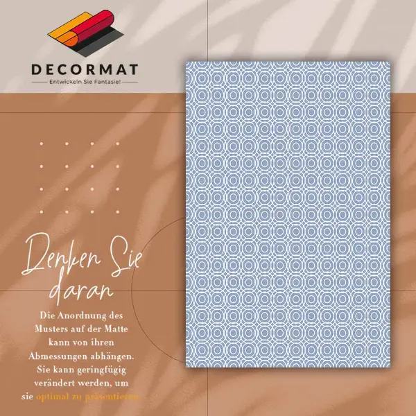 Tapis en vinyl Cercles reproductibles