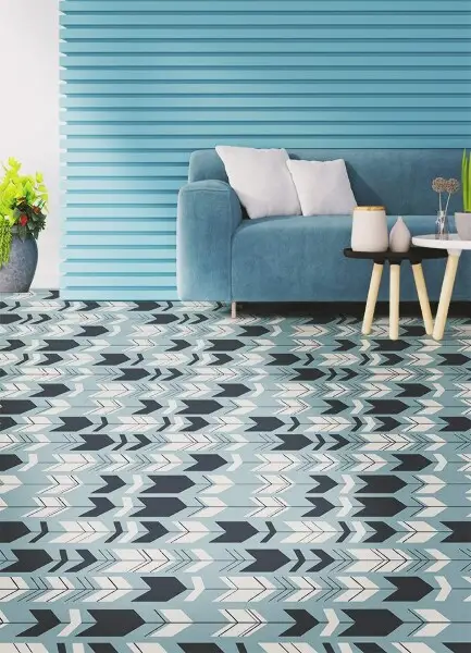 Tapis en vinyle Flèches indiennes