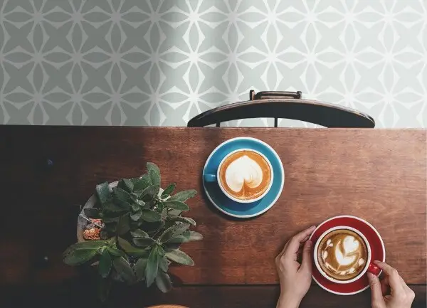 Tapis vinyle Étoiles géométriques
