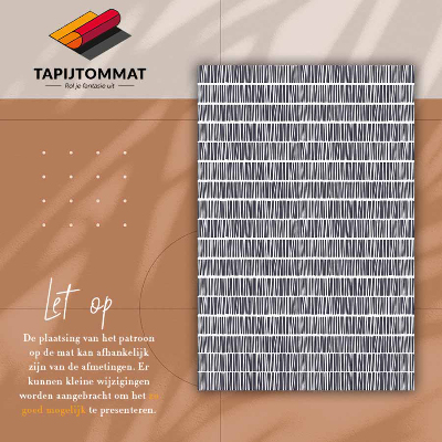 Tapis en vinyle Tirets abstraits