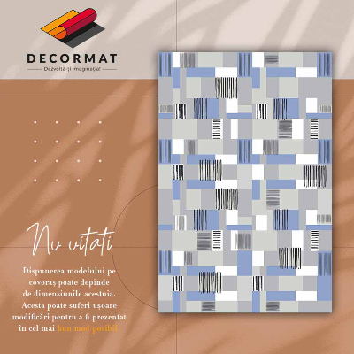 Tapis en vinyl Rectangles géométriques